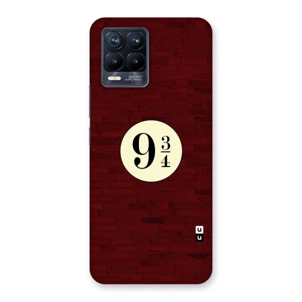 Red Wall Express Back Case for Realme 8 Pro