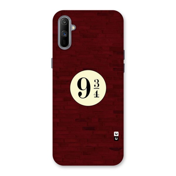 Red Wall Express Back Case for Realme C3
