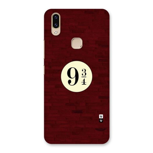 Red Wall Express Back Case for Vivo V9 Youth