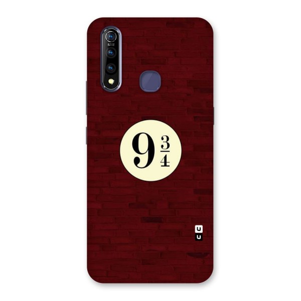 Red Wall Express Back Case for Vivo Z1 Pro