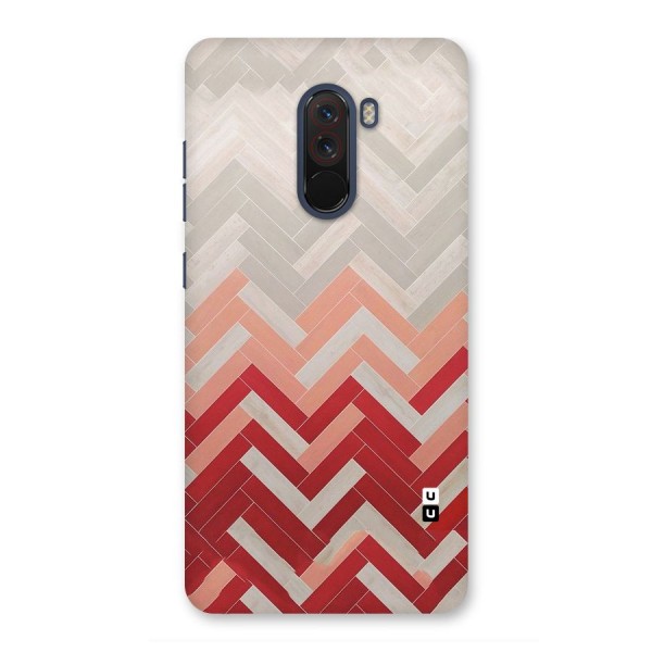 Reds and Greys Back Case for Poco F1