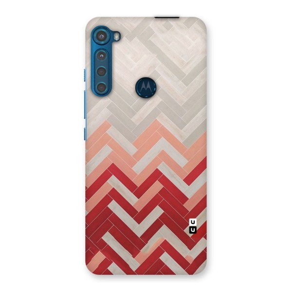 Reds and Greys Back Case for Motorola One Fusion Plus