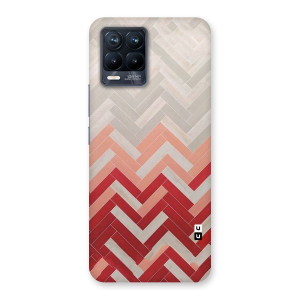 Reds and Greys Back Case for Realme 8 Pro