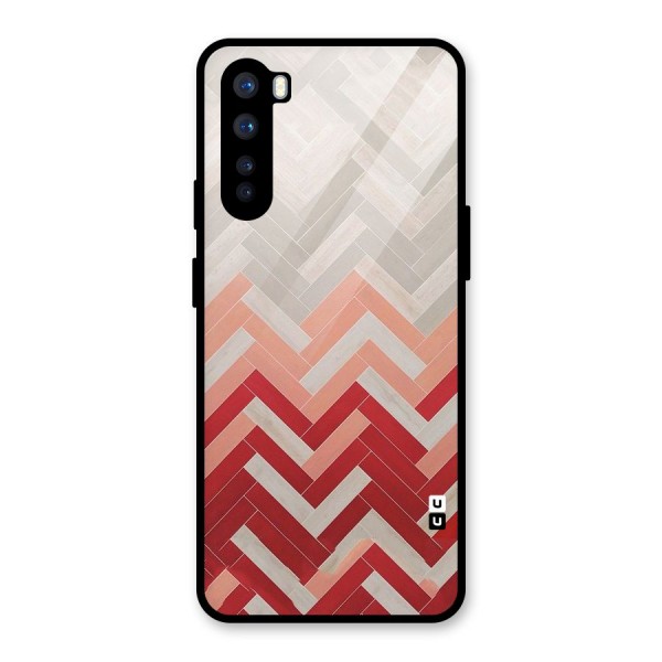 Reds and Greys Glass Back Case for OnePlus Nord