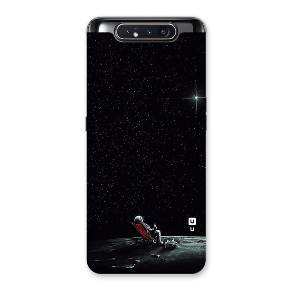 Resting Spaceman Face Back Case for Galaxy A80