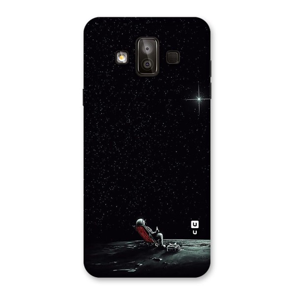Resting Spaceman Face Back Case for Galaxy J7 Duo