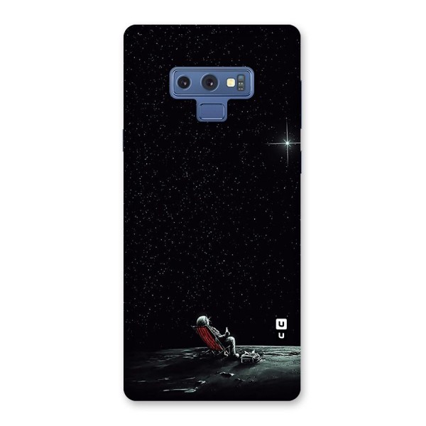 Resting Spaceman Face Back Case for Galaxy Note 9