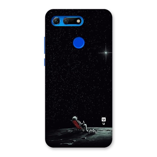 Resting Spaceman Face Back Case for Honor View 20