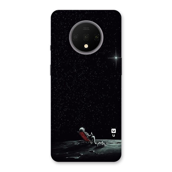 Resting Spaceman Face Back Case for OnePlus 7T