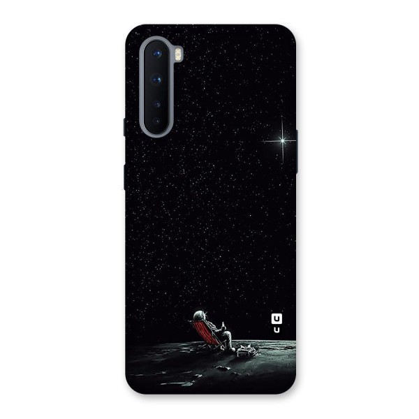 Resting Spaceman Face Back Case for OnePlus Nord