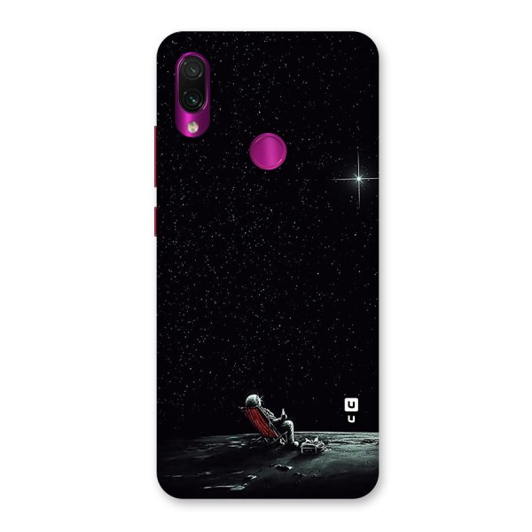 Resting Spaceman Face Back Case for Redmi Note 7 Pro