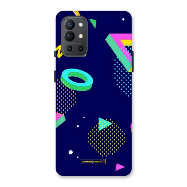 Retro Abstract Back Case for OnePlus 9R