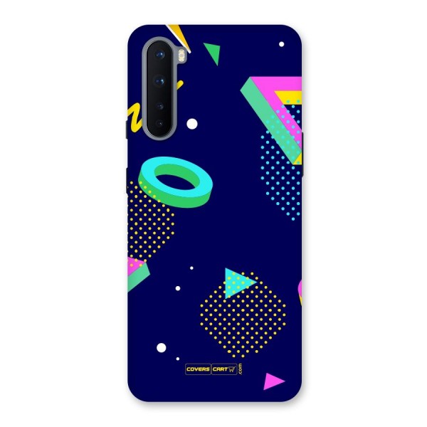 Retro Abstract Back Case for OnePlus Nord