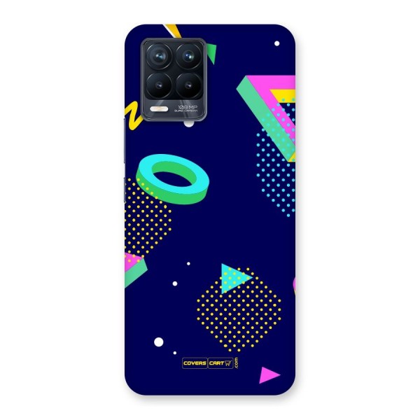 Retro Abstract Back Case for Realme 8 Pro