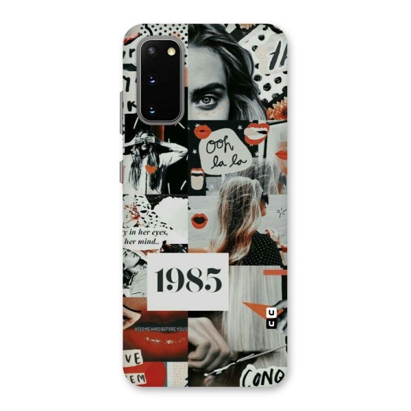 Retro Pattern Back Case for Galaxy S20