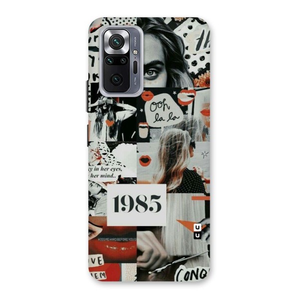 Retro Pattern Back Case for Redmi Note 10 Pro