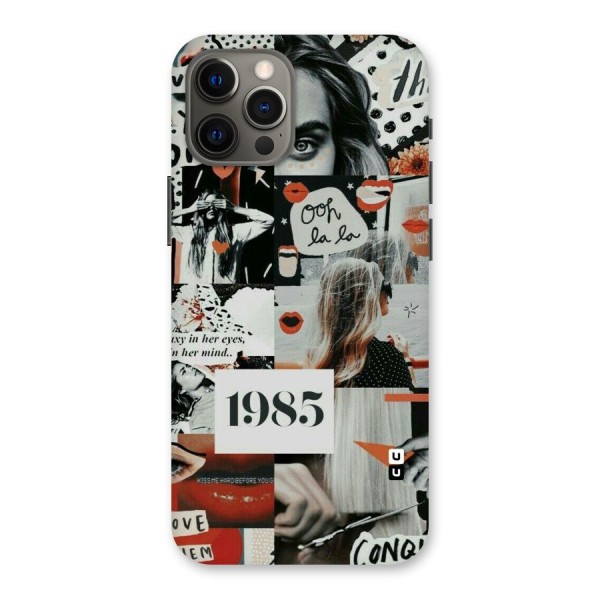 Retro Pattern Back Case for iPhone 12 Pro Max