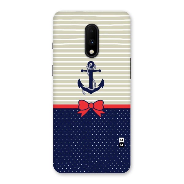 Ribbon Anchor Back Case for OnePlus 7