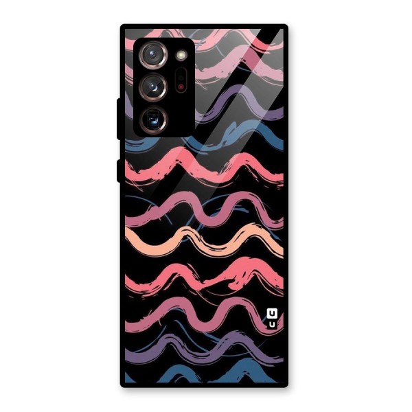 Ribbon Art Glass Back Case for Galaxy Note 20 Ultra
