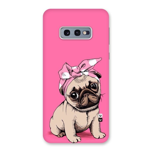 Ribbon Doggo Back Case for Galaxy S10e