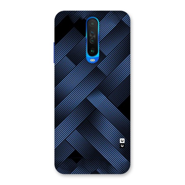 Ribbon Stripes Back Case for Poco X2