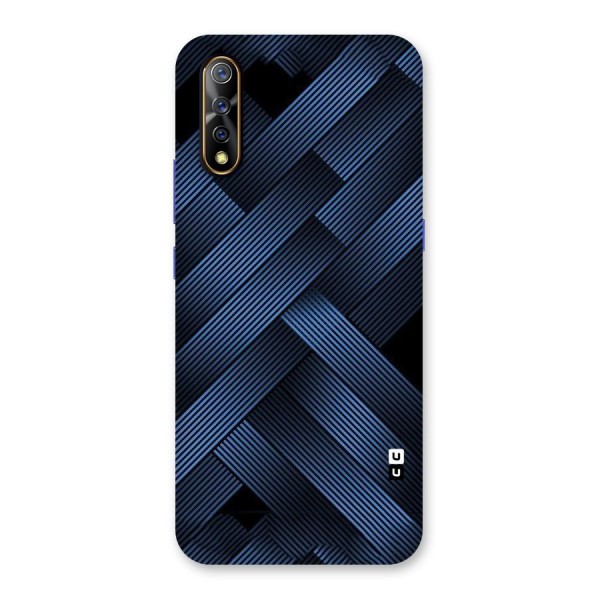 Ribbon Stripes Back Case for Vivo S1