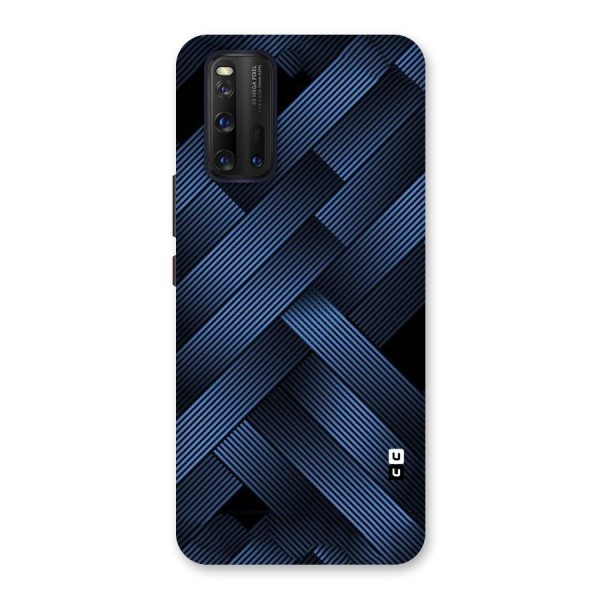 Ribbon Stripes Back Case for Vivo iQOO 3