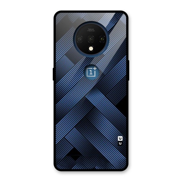 Ribbon Stripes Glass Back Case for OnePlus 7T
