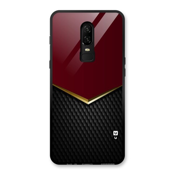 Rich Design Glass Back Case for OnePlus 6