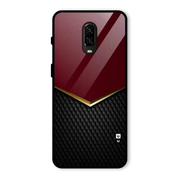 Rich Design Glass Back Case for OnePlus 6T