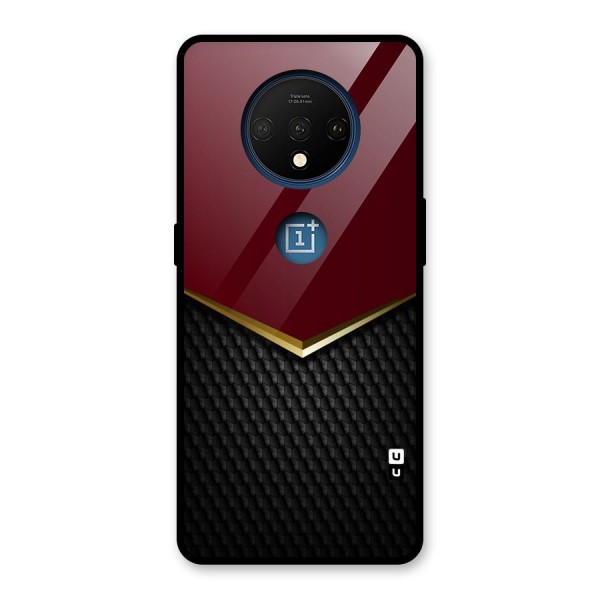 Rich Design Glass Back Case for OnePlus 7T