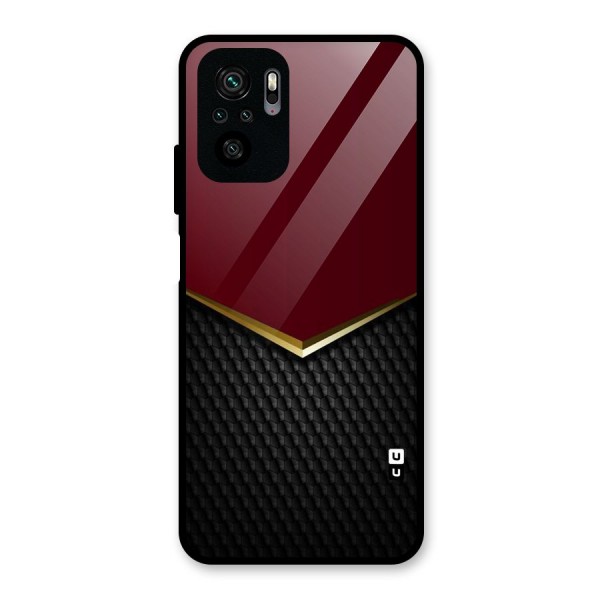 Rich Design Glass Back Case for Redmi Note 10S