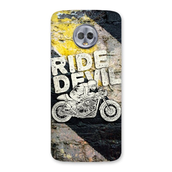 Ride Devil Back Case for Moto G6