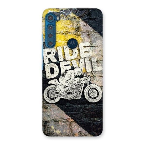 Ride Devil Back Case for Motorola One Fusion Plus