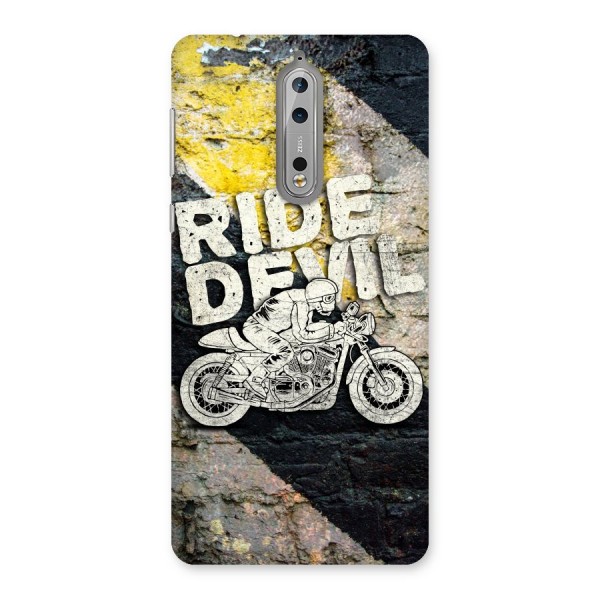 Ride Devil Back Case for Nokia 8