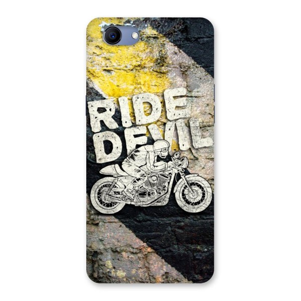 Ride Devil Back Case for Oppo Realme 1