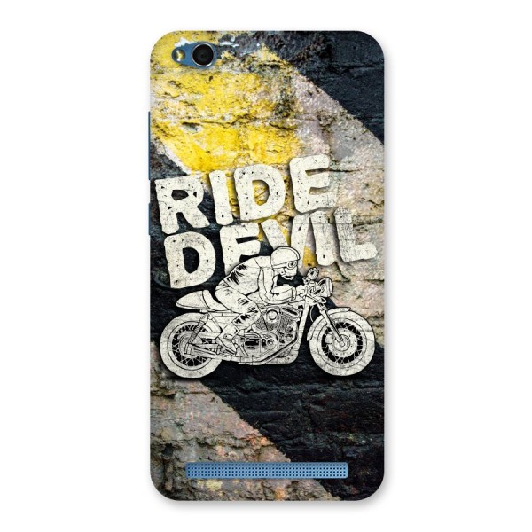 Ride Devil Back Case for Redmi 5A