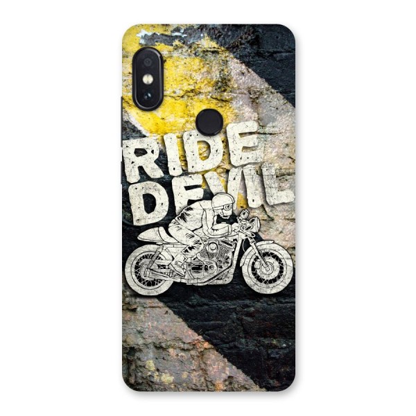 Ride Devil Back Case for Redmi Note 5 Pro