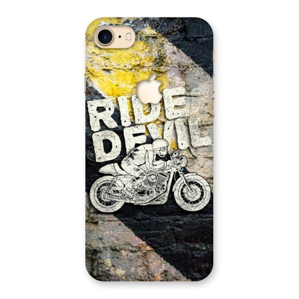 Ride Devil Back Case for iPhone 7 Apple Cut