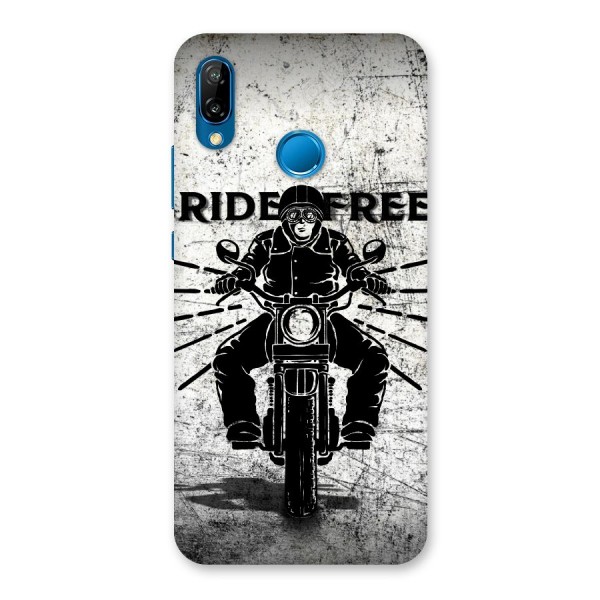 Ride Free Back Case for Huawei P20 Lite