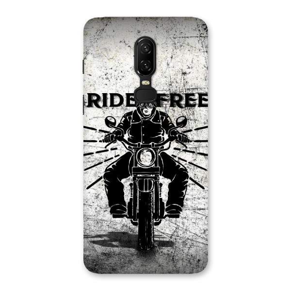 Ride Free Back Case for OnePlus 6