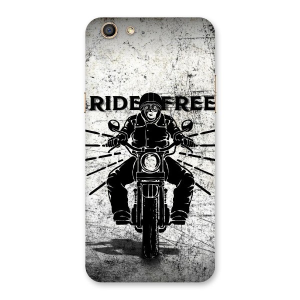Ride Free Back Case for Oppo F3