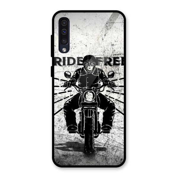 Ride Free Glass Back Case for Galaxy A50s