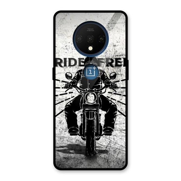 Ride Free Glass Back Case for OnePlus 7T