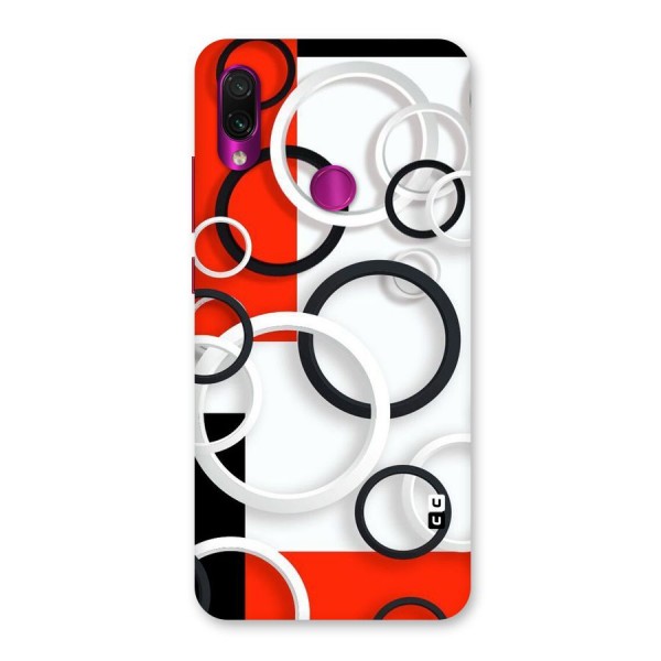 Rings Abstract Back Case for Redmi Note 7 Pro