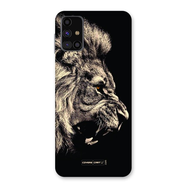 Roaring Lion Back Case for Galaxy M31s