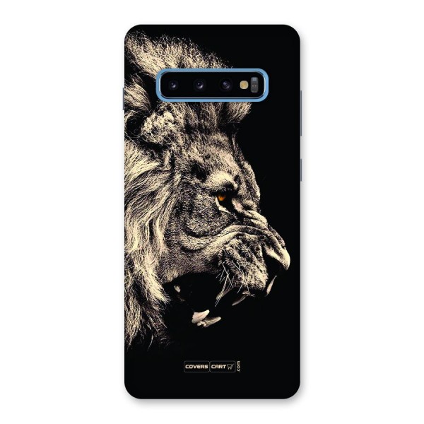 Roaring Lion Back Case for Galaxy S10 Plus