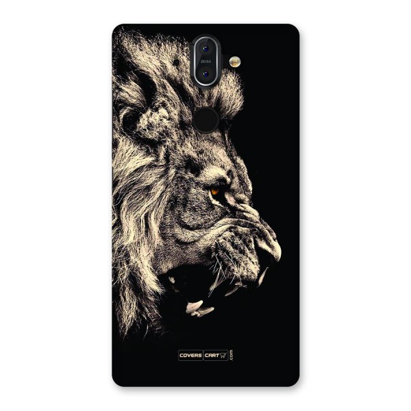 Roaring Lion Back Case for Nokia 8 Sirocco