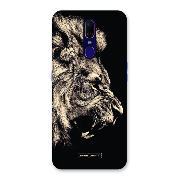 Roaring Lion Back Case for Oppo A9
