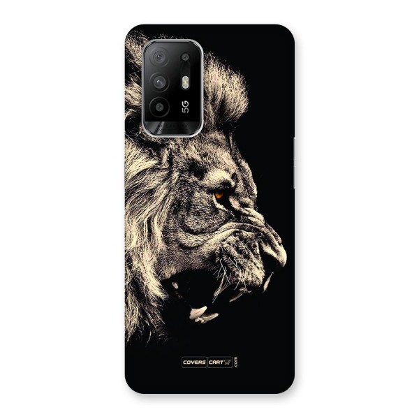 Roaring Lion Back Case for Oppo F19 Pro Plus 5G